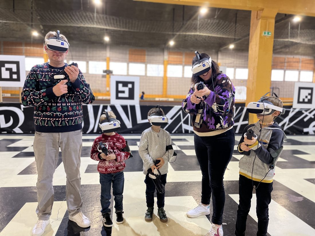 Réalité virtuelle en groupe chez Team Square